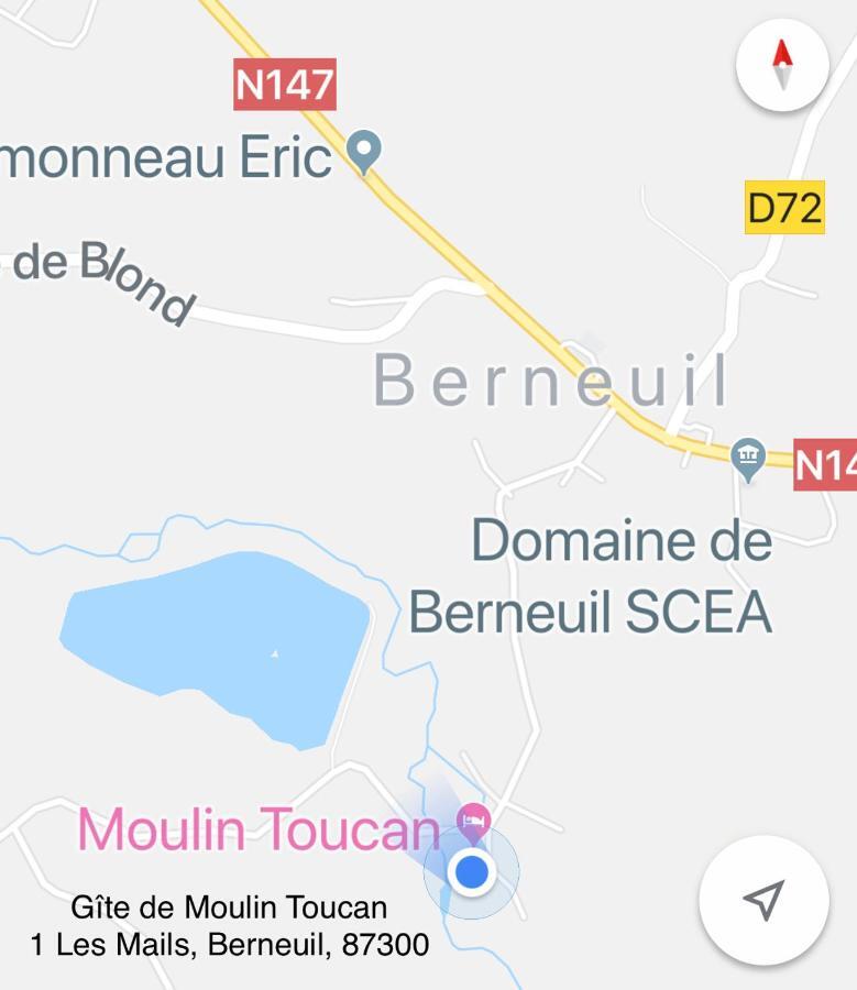 Gite Du Moulin Toucan Berneuil  Exterior photo